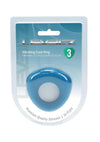 Levelz Sealed Liquid Silicone Rechargeable Vibrating Cock Ring - Teal