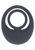Levelz Vibrating Liquid Silicone Rechargeable Cock and Ball Ring - Black
