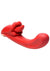 Lickgasm Lusty Licker Licking Rechargeable Silicone Vibrator - Red