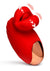 Lickgasm Mini Kisses Kissing and Vibrating Rechargeable Silicone Clitoral Stimulator - Red
