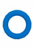 Link Up Ultra-Soft Max Silicone Cock Ring - Blue