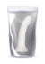 Liquid Silicone Dong with Suction Cup - White - 7in