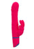 Love Bunny Beaded Spin Bunny Rechargeable Silicone Dual Motor Vibrator - Pink