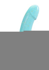 Dildolls Nightfall Silicone Dildo - Gold/Teal