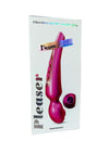 Love to Love Pleaser Silicone Rechargeable Clitoral Stimulator - Iridescent - Berry/Pink