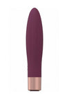 Loveline Fame Silicone Rechargeable 10 Speed Mini Vibrator - Burgundy