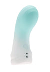 Loveline Mist 10 Function Rechargeable Silicone Finger Vibrator - Green