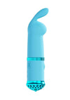 Loveline Reve 10 Function Silicone Rechargeable Mini Rabbit - Blue