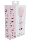 Loveline Velour 10 Function Rechargeable Silicone Mini-Wand - Pink