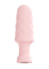 Loveline Velvet Silicone Rechargeable Vibrating Anal Plug with Remote