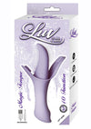Luv Magic Tongue Silicone Rechargeable Clitoral Stimulator - Lavender/Purple