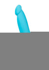 Luxe Purity Vibrating Silicone Dildo
