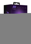 M Elite Platinum Strok Rechargeable Silicone Dual End Pussy Masturbator - Black