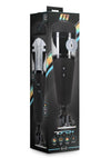 M For Men Torch Joyride Rechargeable Masturbator - Frosted - Clear