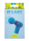 M'lady Silicone Rechargeable Vibrating Massager - Teal