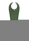 Manta Silicone Vibrating Sleeve - Moss - Green