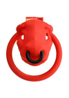 Master Series Bull Chastity Cage - Red