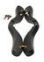 Master Series E-Stim Wooden Humbler - Black