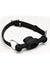 Master Series Forced Silicone Feeding Gag - Black
