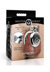 Master Series Inverted Chastity Cage - Silver