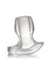 Master Series Light-Tunnel Light-Up Anal Dilator - Clear - Medium