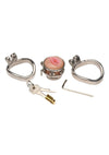 Master Series Pussy Boy Metal Chastity Cage Stainless
