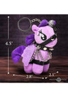 Master Series Raven Plum Bondage Pony Keychain