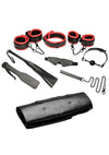 Master Series Scarlet Seduction Bondage Travel - 14 Piece/Set