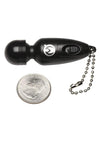 Master Series Thunderstick Mini Vibrating Wand Keychain - Black