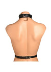 Master Series Vixen Female Chest Vegan Leather Harness