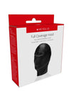 ME YOU US Full Coverage Hood Pu Leather Bondage Hood - Black