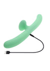 Meet Me Halfway Rechargeable Silicone Dual Vibrator