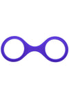 Merci Silicone Play Cuffs - Purple