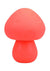 Mochi Mushroom Vibe 10 Function Silicone Rechargeable Vibrator - Orange