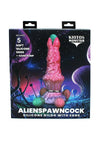 Monstar Cox Alienspawn Cock Silicone Dildo - Pink