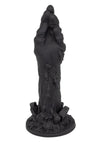 Monster Dong The Zombie Silicone Dildo - Black - 9in