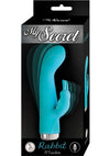 My Secret Rabbit Rechargeable Silicone Rabbit Vibrator - Aqua/Blue