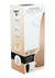 Naked Addiction Silicone Rechargeable Vibrating and Rotating Dildo - Vanilla - 8in