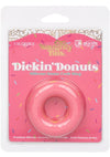 Naughty Bits Dickin' Donuts Silicone Donut Cock Ring - Pink