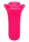 Naughty Bits Lily Licker Mini Flower Flicker Rechargeable Silicone Vibrator - Pink
