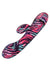 Naughty Bits Menage A Moi Silicone Rechargeable Dual Wand - Multicolor