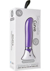 Nu Sensuelle Curve Rechargeable Silicone Vibrator - Purple