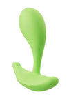 Oly 2 Pressure Sensing App Enabled Wearable Rechargeable Silicone Clit and G-Spot Vibrator - Green