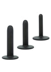 Onyxxx Peg and Play Silicone Pegging Kit - Black - 3 Piece