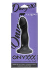 Onyxxx Rechargeable Contoured Silicone Probe - Black