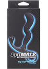 Optimale Zig Zag Silicone Prostate Massager - Black
