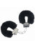 Ouch! Classic Fluffy Handcuffs - Black