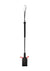 Ouch! Crop Black Rectangle with Red Lace - Black/Red - Large