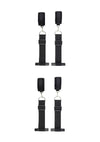 Ouch! Door Restraint Kit - Black