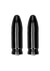 Ouch! Magnetic Nipple Clamps Diamond Bullet - Black